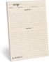 321Done Recipe Paper, Made in USA - 5.5x8.5 Tan, Blank Recipe Paper to Write in Your Own Recipes, Minimalist Half-Letter Size Refill Pages for Rec...