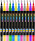 Outline Markers, Metallic Markers Set, Glitter Markers, Acrylic Paint Pens, Shimmer Paint Markers for Birthday Card, Doodle Dazzles Shimmer Marker...