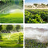 10 Pcs Garden Misting Nozzles 1/2" Adjustable Garden Lawn Water Spray Misting Nozzle 360-rotating Agricultural Lawn Watering Atomizing Greenhouse ...