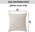 Home Brilliant Super Soft Plush Corduroy Textured Large Euro Pillow Sham Spring Pillow Cover for Couch Floor Bedroom, Washable & Breathable, 26 x ...