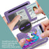 Slim Minimalist Front Pocket Wallet, Mini RFID Blocking Credit Card Holder Front Pocket Wallet, Coin Purse with ID Window for Women Ladies?Unicorn...
