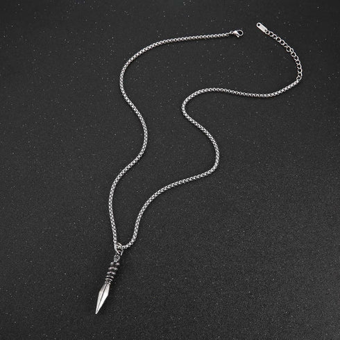 HZMAN Gothic Jewelry Men's Stainless Steel Animal Snake Pendant Chain Necklace...