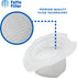 Fette Filter - Vacuum Replacement Filters Compatible with Swiffer Sweep and Vac. Compare to Part #99196 (Pack of 4)...