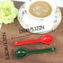 5.12” Soup Spoon Coffee Spoon Stir-stirring Spoon With Ceramic Asian Ceramic Spoons for Coffee Tea Yogurt Sauce Sugar Salt and Desserts Demitasse ...