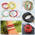 800 Loops Jewelry Wire Memory Beading Wire Memory Steel Wire Memory Wire for Jewelry Making Bracelets Cuff Bangle Bracelet Necklace Earring DIY Cr...