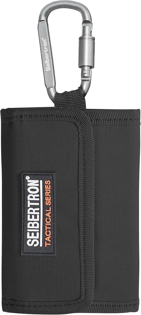 Seibertron Tactical 2.0 RFID Blocking Micro Wallet Gear Cash Purse Black...