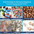 2''x 3'', (Pack of 200) Small Clear Poly Zipper Bags, Reclosable Zipper Lock Storage Plastic Bags for Jewelry, Beads, Screws & Small Items...
