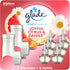 Glade PlugIns Refills Air Freshener Starter Kit, Scented and Essential Oils for Home and Bathroom, Joyful Citrus & Daisies 4.02 Fl Oz, 2 Warmers +...