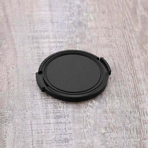 4Pcs 52mm Snap-on Front Camera Lens Cap with Elastic Lens Cap Keeper Fitting Any with 52mm Screw in Filter Thread Camera Black...