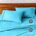 Bare Home Microfiber Pillow Cases - King Size Set of 2 - Cooling Pillowcases - Double Brushed - Aqua Pillowcases 2 Pack - Easy Care (King Pillowca...