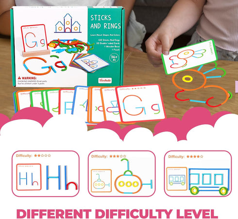 Stem Kids Toys for Creative Learning Building Educational Resources Toys for Preschool and Kindergarten Boys and Girls...