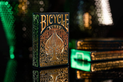 Bicycle Aureo Playing Cards - 1 x Showstopper Card Deck, Easy to Shuffle & Durable, Great Gift for Card Collectors...