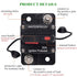 30 Amp Circuit Breaker with Manual Reset for Car Audio/RV Solar/Boat Trolling Motor/Truck Inverter/Marine Amplifier, DC 12V- 48V Circuit Protector...
