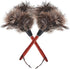 Ostrich Feather Duster (Set of 2), 14-Inch, Indulge in Effortless Elegance with Premium Reusable Design for Thorough, Eco-Friendly Cleaning at Hom...