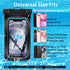 2 Pack Waterproof Phone Pouch with Adjustable Lanyard for iPhone 15 14 13 12 Pro Max, for Samsung Galaxy S24/S23 up to 7.5", IPX8 Water Proof Phon...