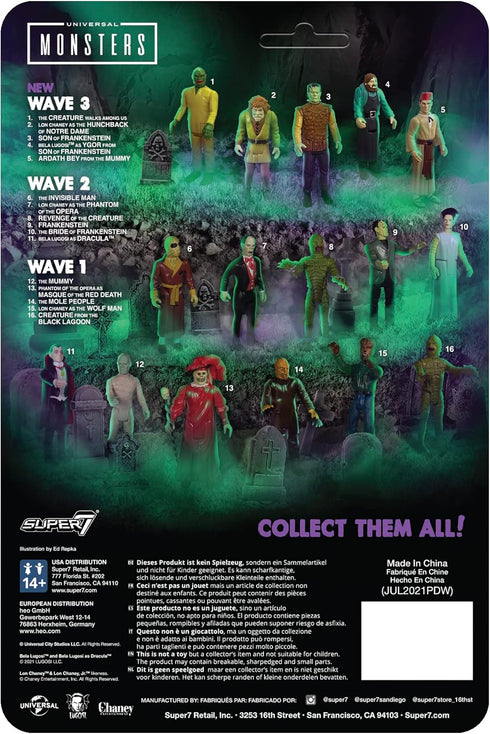 Super7 Universal Monsters Son of Frankenstein Ygor - 3.75" Universal Monster Movies Action Figure Classic Movie Collectibles and Retro Toys...
