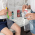 GPI Clear Plastic Reclosable ZIP Poly Bags, Case of 100, 2-mil Thick, 2 Inch x 3 Inch, for Travel, Storage, Shipping...