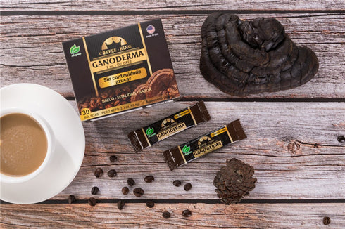 Ganoderma Coffee - Reishi Coffee Mix- Instant 2-in-1 Mushroom Coffee. All Natural Ganoderma Lucidum With Instant Coffee. A Non Sugar Dietary Suppl...