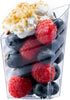 Posh Setting Mini Square Shooter Plastic Dessert Cups, 24 Count, 2 oz, Clear, for Tasting...