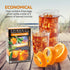 China Mist Iced Tea – Tropical Orange Black Tea Infusion – Refreshing and Delicious – Each Tea Bag Yields 1/2 Gallon – 4 bags....