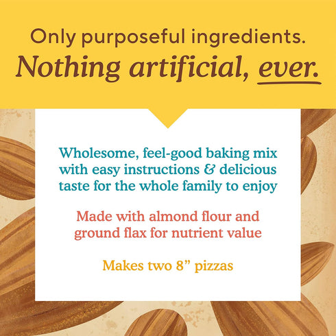 Simple Mills Almond Flour Baking Mix, Cauliflower Pizza Dough - Gluten Free, Vegan, Plant Based, 9.8 Ounce (Pack of 1)...