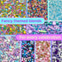 Galaxy Sprinkles | 8 Ounces | Star Sprinkles | Jimmies | Manvscakes...