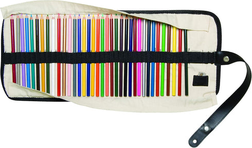 Alvin, Heritage Arts, SPC36, Roll-Up Pencil Case with Leather Strap - Holds 36 Pencils...