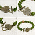 Brass Heavy Duty Jewelry Clasps Grape Leaves Clasp Toggle Findings Jewelry Making 16 Set...