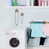 Collections-Etc Large Hanging Metal Safety Pins Laundry Room Wall Home Decoration - Set of 2 , Rustic...