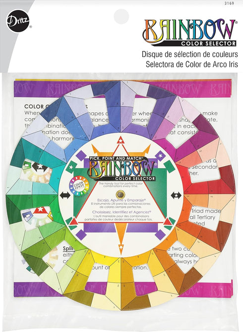 Dritz 3169 Rainbow Color Wheel Selector...