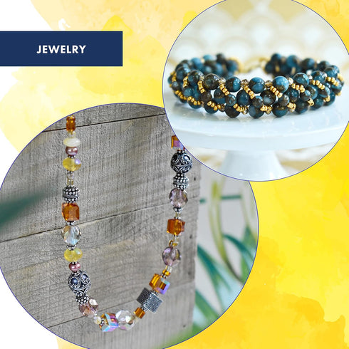 Beadalon 19 Strand Stainless Steel Bead Stringing Wire, 015 in / 0.38 mm, Black, 30 ft / 9.2 m...