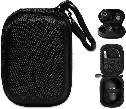Alltravel TWE Earbuds Case for Raycon The Everyday Bluetooth Wireless Earbuds with Microphone, Ultra Slim (Black)...