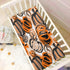 Thanksgiving Pumpkin Boys Girls Bassinet Sheets Autumn Fall Halloween Baby Cribs Sheets Play Sheets Playard Sheet Toddler Stretchy Bed Sheet for B...