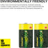 GoGreen Power (24004) Eco Friendly Alkaline D Batteries - No Lead, Cadmium or Mercury - Pack of 2...
