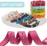 Puppy Collar - Identification ID Leather Small Dog Collars - 12 pcs Adjustable Soft Colorful Cute Pet Basic Collars for Girl Boy Dogs Cats...