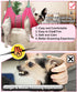 Dog Grooming Hammock,2024 New Barbie Pink Small Dog Hammock for Nail Trim,Dog Hanging Harness for Claw Care,Dog Grooming Sling Holder with Thick F...