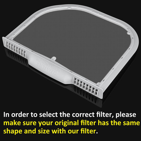 Jolaxy 5231EL1001C Lint Filter Replacement for LG & Kenmore Dryers (Specific Models), Ultra Durable Dryer Lint Screen Trap, Compatible with Part Number AP5248138 PS3527575