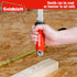 Goldblatt Insulation Knife, 8 Inch Stainless Steel Blade - Serrated Sharp Double Side Utility Knife Tool for Cutting Heat Material, Styrofoam - Ro...