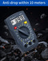 Multimeter Tester 2000 Counts Digital Multimeter with DC AC Voltmeter and Ohm Volt Amp Meter ; Measures Voltage, Current, Resistance; Tests Live W...