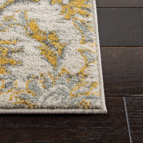 SAFAVIEH Evoke Collection 2'2" x 4' Ivory/Gold EVK238S Non-Shedding Living Room Bedroom Accent Rug...