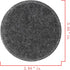 Drink Coasters Set of 6 with Holder - Dark Gray Round Water Absorption Felt Mat, Prevent Furniture from Dirty and Scratched, Suitable for Kinds of...