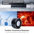 Seal Self Fusing Silicone Tape, 2 Rolls 1inx10' Weatherproof Hose Repair Tape, Heavy Duty and Leak Proof Rubber Hose Tape?Flex Seal Tape for Emerg...