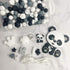 Silicone Loose Beads Panda Set Kit DIY Necklace Bracelet Jewelry Accessories...