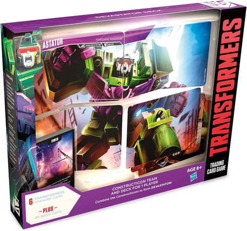 Transformers TCG: Devastator Deck | Ready-to-Play Deck | 46 Cards Incl. Devastator’s Combiner Team...
