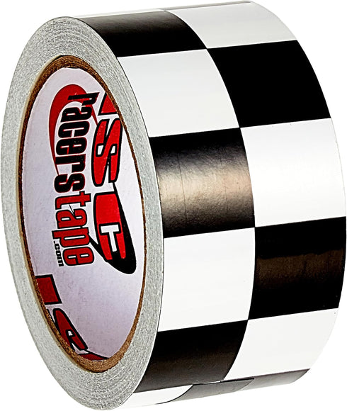 Allstar Performance Black and White Checkered Racer's Tape, Small...
