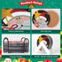 18 Pcs Christmas Diamond Painting Coasters Kits 4 Inch Coasters for Drinks with Cork Base Diamond Art Supplies Santa Claus Snowman Painting Kit fo...