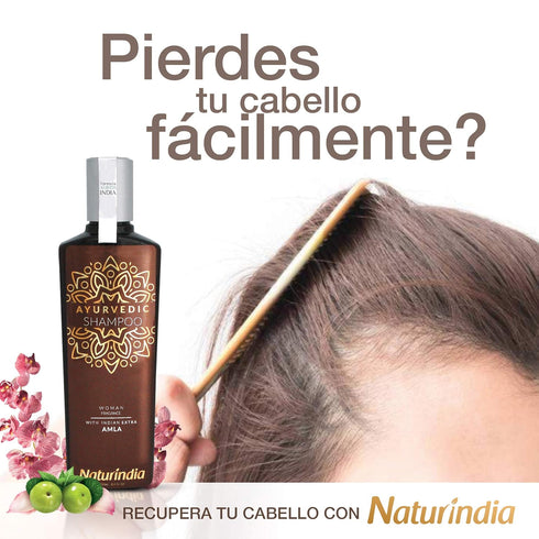 Ayurvedic Organic Shampoo for Hair Growth Amla Indian Vitalize Formula for Shiny and Strong Hair with Vitamin C and B-Complex natural herbs from I...