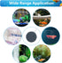 Aquarium Air Stone Disc, 8 Pcs 1.6" Air Stone Disc Bubble Diffuser with 2M Tube, Bubbler Stone for Fish Tank Air Stones, Airstone Bubbler Oxygenat...
