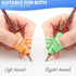 Stylo Pack of 3 Pencil Grips for Kids Handwriting Perfect Pencil Holders for Kids Home Schooling and Preschool Writing Tools for Kids Assorted Pen...