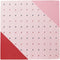 HAMAMONYO Furoshiki(35.5 in.) 'Flower Crest & Hexagonal Pattern'...